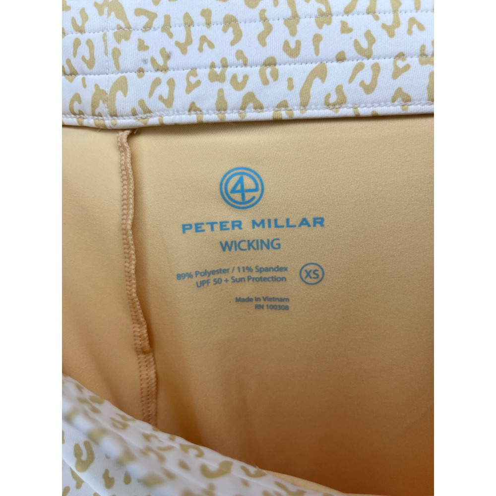 Peter Millar Wicking Skort UPF 50+ Sun Protection Athletic Leopard‎ Print XS - Picture 5 of 6